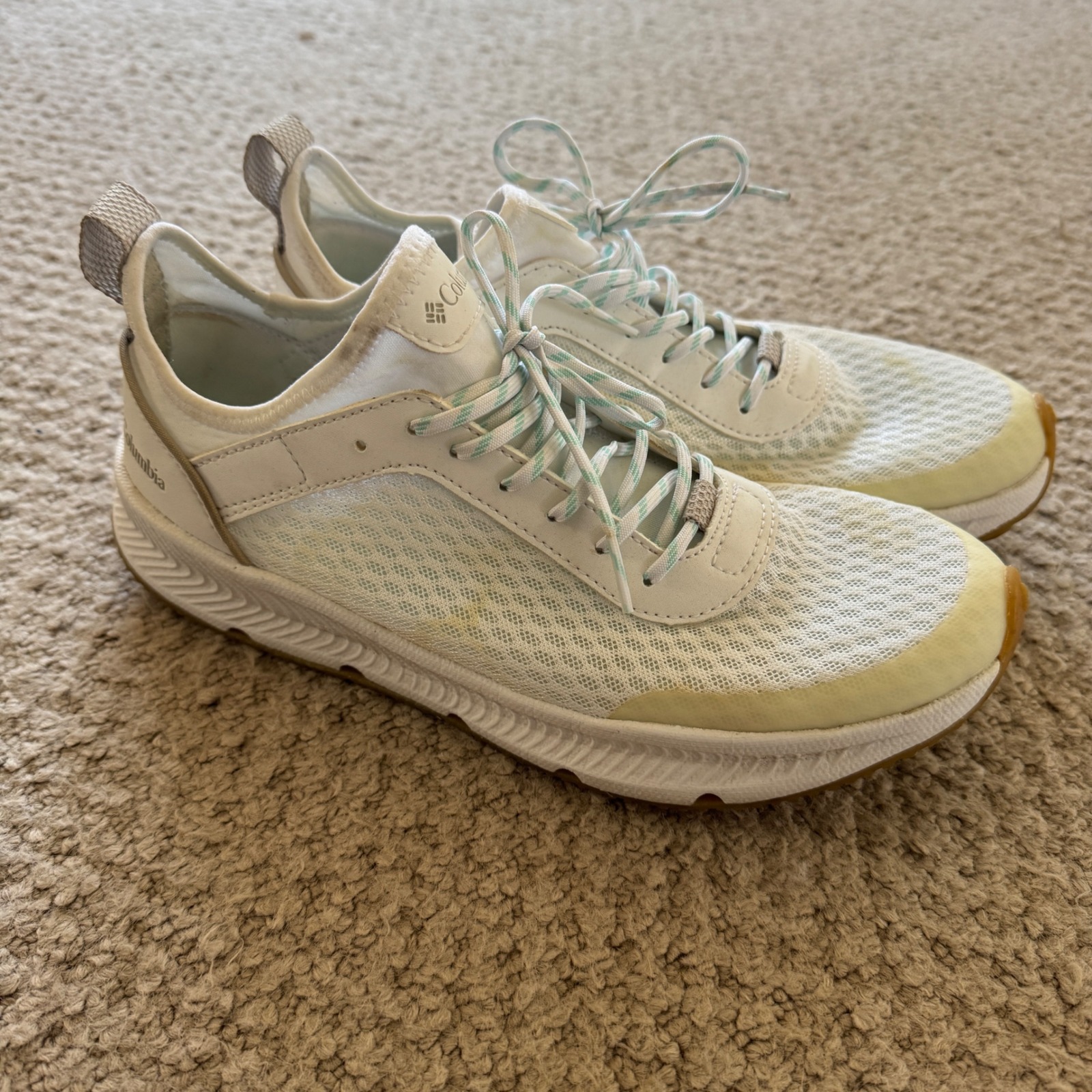 Columbia Womens Summertide Water Shoes Grey Mesh Sneakers Sz 8 Hiking Beach